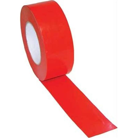 GOURMETGALLEY 2 in. x 60 Yards Vinyl Tape Red GO838341